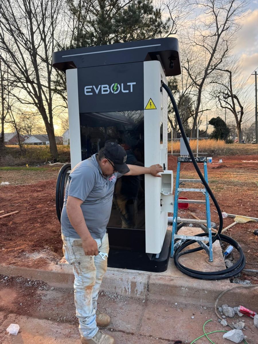 EV Charger Station Install